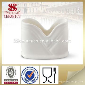 Support en céramique de serviettes de barre de vaisselle, support de tissu pour l&#39;hôtel